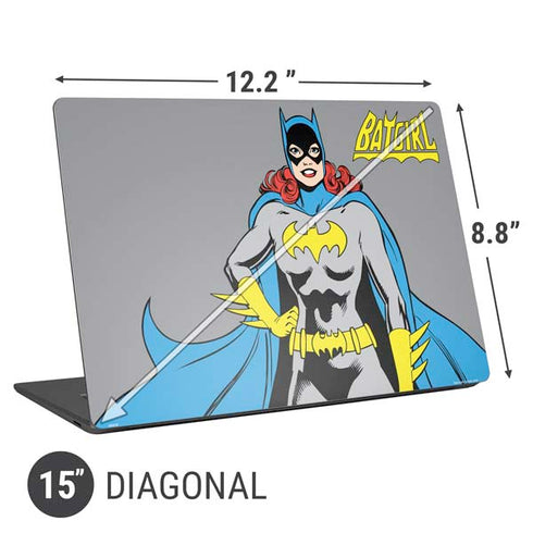 DC Comics Batgirl Classic Art Pose Universal Laptop 15in (12.2 x 8.8in) Skin